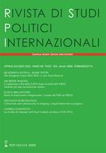 Rivista di studi politici internazionali (2022). Vol. 2