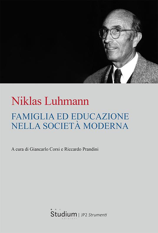 Famiglia ed educazione nella società moderna - Niklas Luhmann - copertina