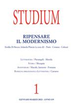 Studium (2023). Vol. 1: Ripensare il modernismo