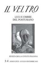 Il Veltro. Rivista della civiltà italiana (2023). Vol. 3-4
