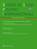 Rivista di studi politici internazionali (2023). Vol. 2
