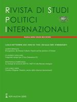 Rivista di studi politici internazionali (2023). Vol. 3