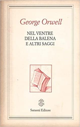 Nel ventre della balena e altri saggi - George Orwell - copertina