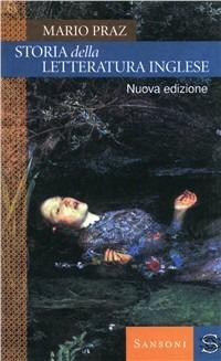 Storia della letteratura inglese - Mario Praz - copertina