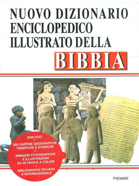Nuovo dizionario enciclopedico illustrato della Bibbia - copertina