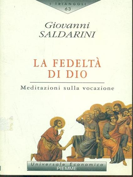 La fedeltà di Dio - Giovanni Saldarini - copertina