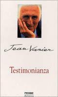 Testimonianza - Jean Vanier - copertina
