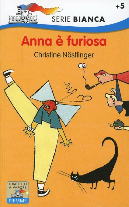 Anna è furiosa - Christine Nöstlinger - copertina