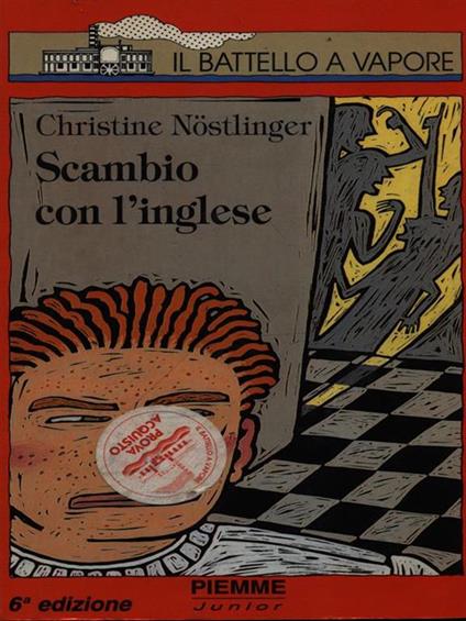 Scambio con l'inglese - Christine Nöstlinger - copertina