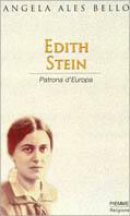 Edith Stein. Patrona d'Europa - Angela Ales Bello - copertina
