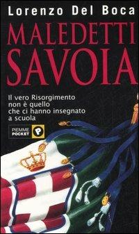 Maledetti Savoia - Lorenzo Del Boca - copertina