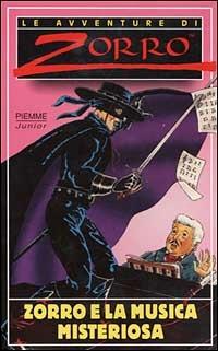 Zorro e la musica misteriosa - Jérôme Jacobs - copertina
