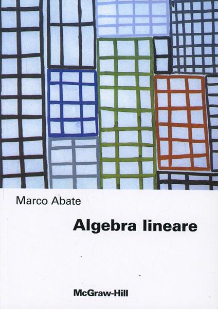 Algebra lineare - Marco Abate - copertina