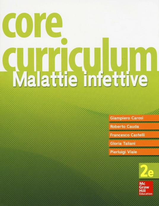 Core curriculum. Malattie infettive - copertina