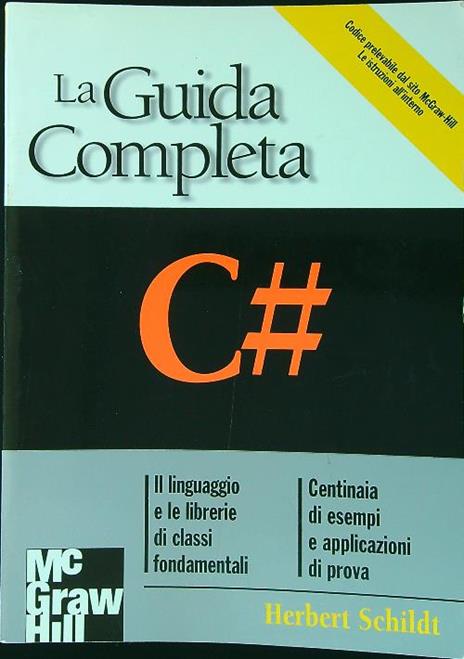  C# -  Herbert Schildt - copertina