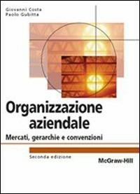 Organizzazione aziendale - Giovanni Costa - copertina