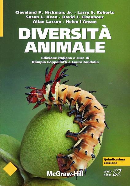 Diversità animale - Cleveland Hickman - copertina