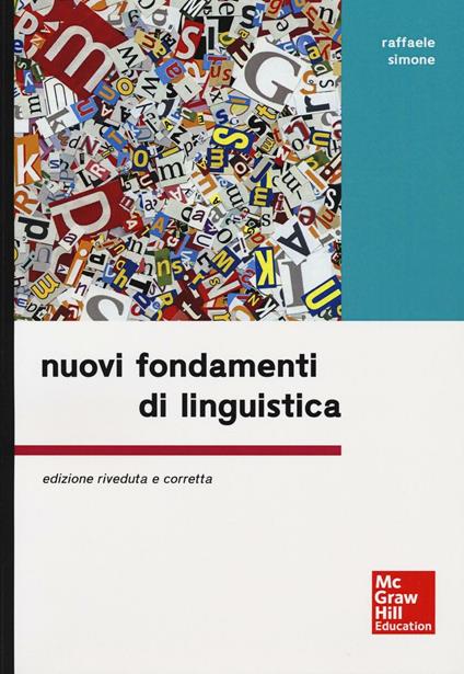 Nuovi fondamenti di linguistica - Raffaele Simone - copertina
