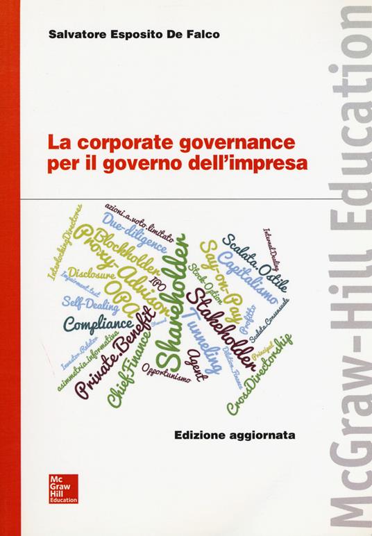 La corporate governance per il governo dell’impresa - Salvatore Esposito De Falco - copertina