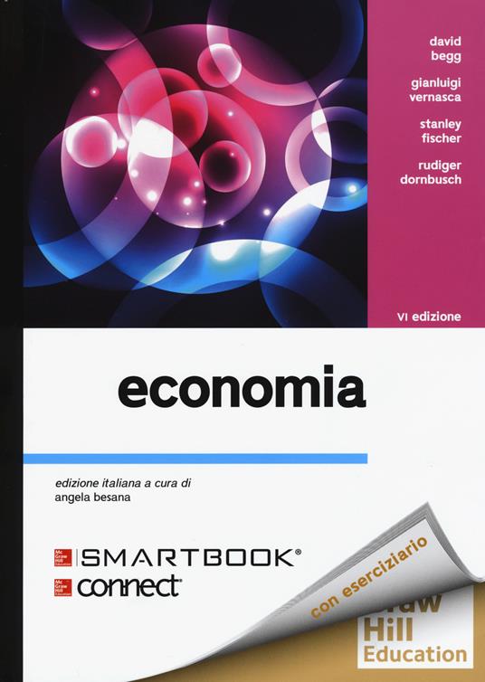 Economia. Con Connect - David Begg,Gianluigi Vernasca,Stanley Fischer - copertina