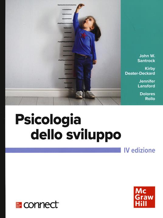 Psicologia dello sviluppo+connect - John W. Santrock - copertina