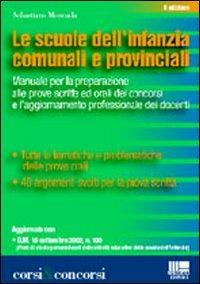 Le scuole dell'infanzia comunali e provinciali - Sebastiano Moncada - copertina