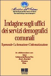 Indagine sugli uffici dei servizi demografici comunali - copertina