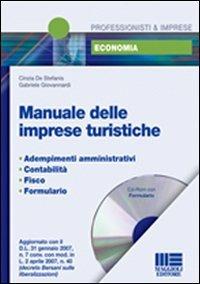 Manuale delle imprese turistiche - Cinzia De Stefanis,Gabriele Giovannardi - copertina