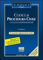 Codice di procedura civile e leggi complementari
