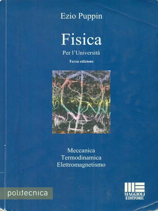 Fisica per l'università - Ezio Puppin - copertina