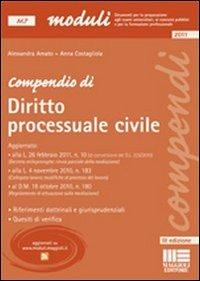 Compendio di diritto processuale civile - Alessandra Amato,Anna Costagliola - copertina