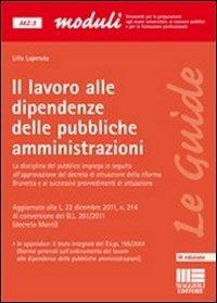 Il lavoro alle dipendenze delle pubbliche amministrazioni - Lilla Laperuta - copertina