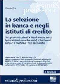 La selezione in banca e negli istituti di credito - Claudio Orsi - copertina