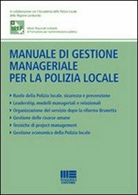 Manuale di gestione manageriale per la polizia locale - copertina