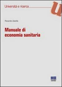 Manuale di economia sanitaria - Riccardo Zanella - copertina
