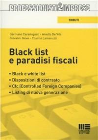  Black list e paradisi fiscali - copertina