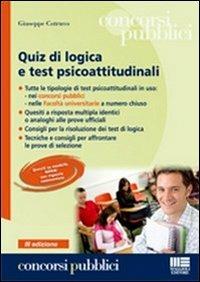 Quiz di logica e test psicoattitudinali - Giuseppe Cotruvo - copertina