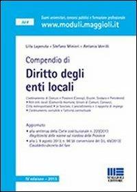 Compendio di diritto degli enti locali - Lilla Laperuta,Antonio Verrilli,Stefano Minieri - copertina