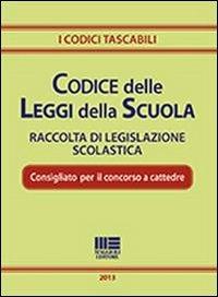 Codice delle leggi della scuola - copertina