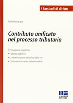 Contributo unitario nel processo tributario