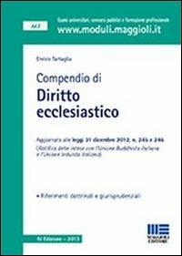 Compendio di diritto ecclesiastico - Enrico Tartaglia - copertina