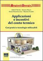 Applicazioni e incentivi del conto termico