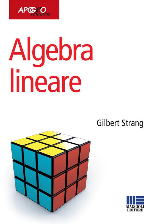 Algebra lineare - Gilbert Strang - copertina