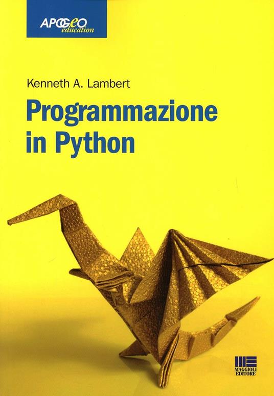 Programmazione in Python - Kenneth A. Lambert - copertina