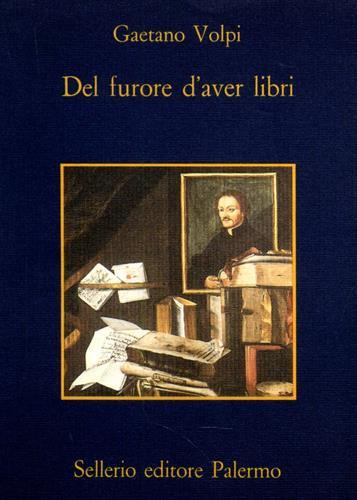 Del furore d'aver libri - Gaetano Volpi - copertina