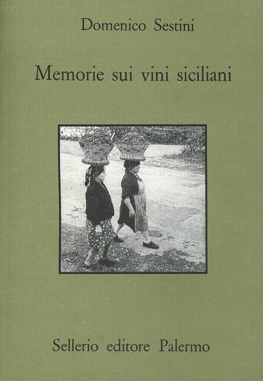 Memorie sui vini siciliani - Domenico Sestini - copertina