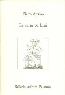 Le carte parlanti - Pietro Aretino - copertina