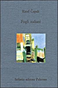 Fogli italiani - Karel Capek - copertina