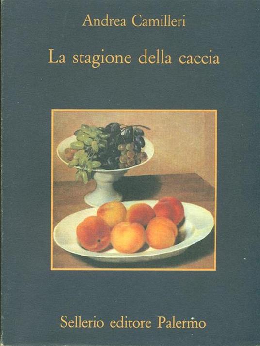 La stagione della caccia - Andrea Camilleri - copertina