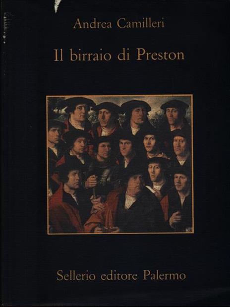 Il birraio di Preston - Andrea Camilleri - copertina